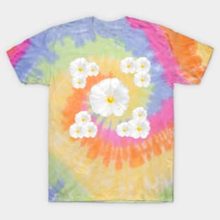 Morning Glory Pattern T-Shirt